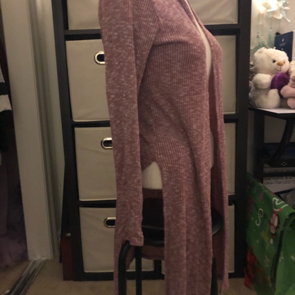 SOLDRed light weight cardigan - Picture 2 of 3